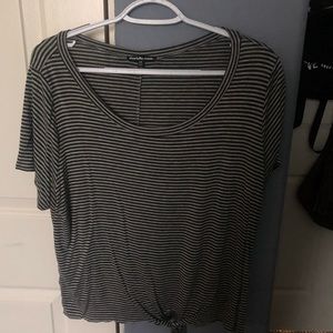 Charlotte Russe Striped Tee